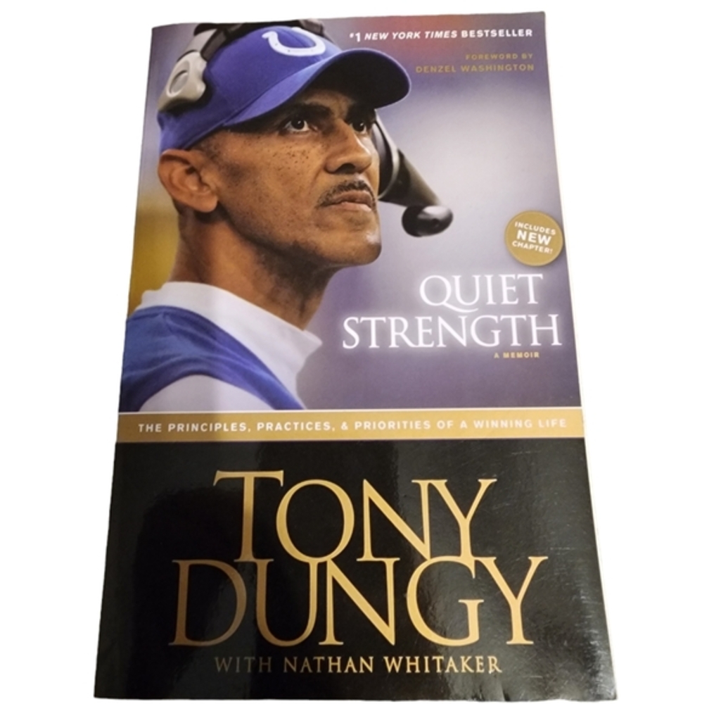 Tony Dungy "quiet strength a memoir" paperback‎
